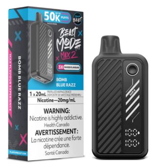 Flavour Beast Mode Max 2 50K – Bomb Blue Razz
