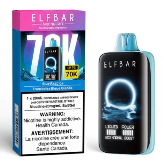 Elf Bar MoonNight 70K – Blue Razz Ice