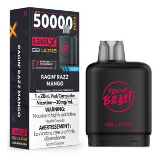 Level X Boost G2 Ultra Pod 50K - Ragin' Razz Mango