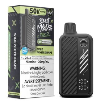 Flavour Beast Mode Max 2 50K – Wild White Grape