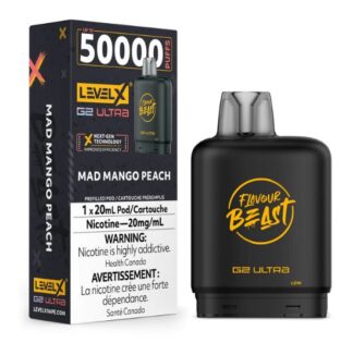 Level X Boost G2 Ultra Pod 50K - Mad Mango Peach