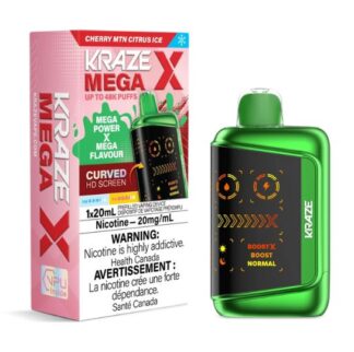 Kraze HD Mega X 48K – Cherry MTN Citrus Ice