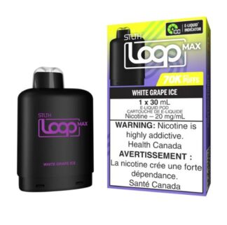 STLTH LOOP Max 70K Pod - White Grape Ice