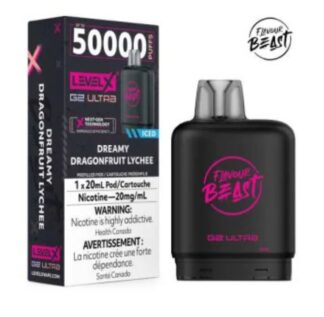 Level X Boost G2 Ultra Pod 50K - Dreamy Dragonfruit Lychee Ice