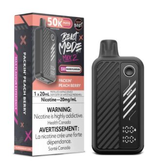 Flavour Beast Mode Max 2 50K – Packin' Peach Berry