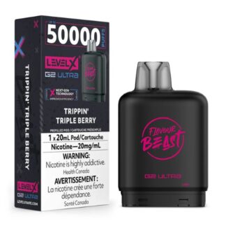 Level X Boost G2 Ultra Pod 50K - Trippin' Triple Berry